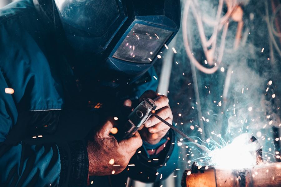Artisan au travail